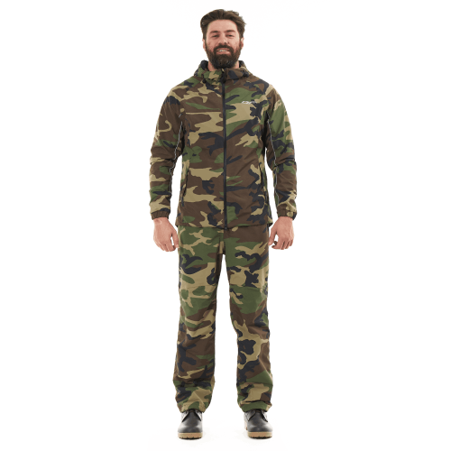 Костюм мужской Dragonfly Active 2.0 Camo Dark 2023, мембрана DFTEX, камуфляж, размер XXL, 188 см