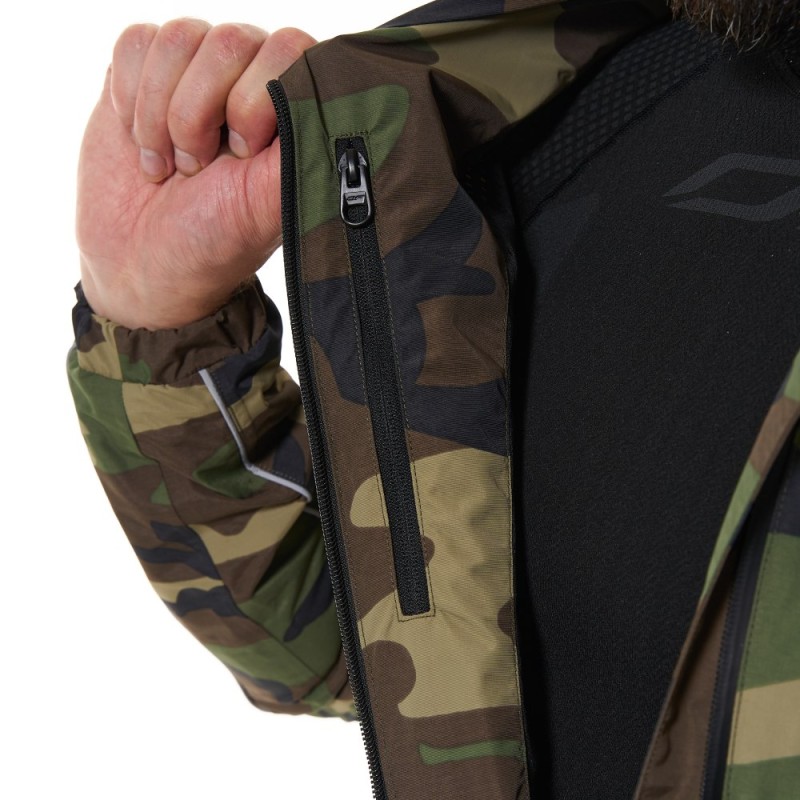 Костюм мужской Dragonfly Active 2.0 Camo Dark 2023, мембрана DFTEX, камуфляж, размер XXL, 188 см