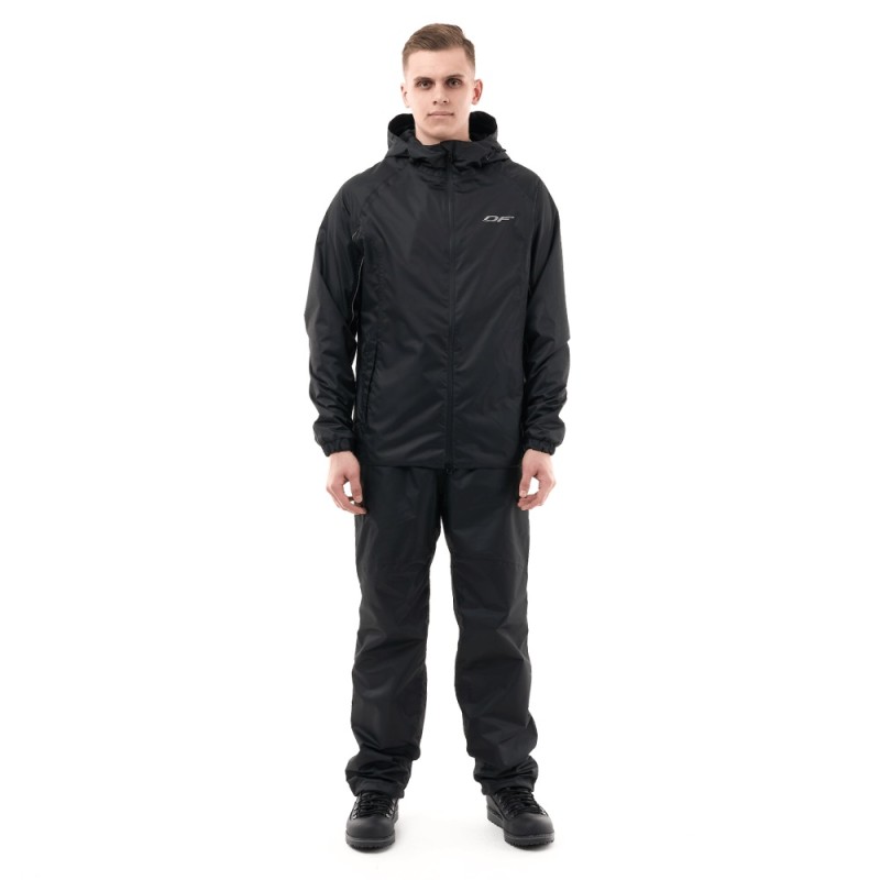 Костюм мужской Dragonfly Active 2.0 Man Black 2023, мембрана DFTEX, черный, размер L, 182 см