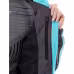 Костюм женский Dragonfly Active 2.0 Graphite - Blue 2023, мембрана DFTEX, черный/синий, размер S, 164 см