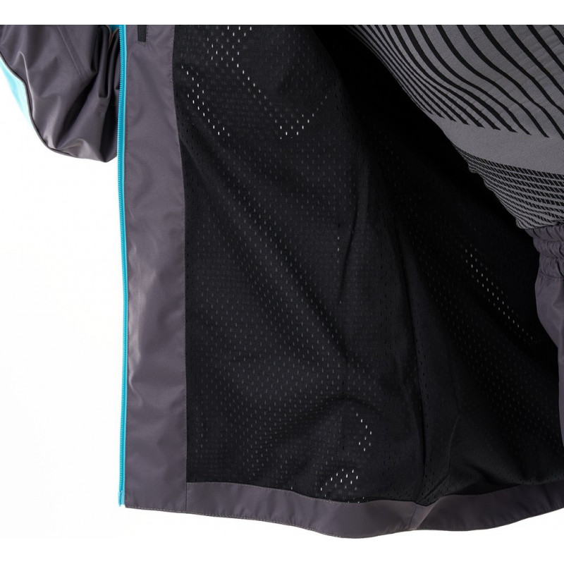 Костюм женский Dragonfly Active 2.0 Graphite - Blue 2023, мембрана DFTEX, черный/синий, размер M, 170 см