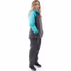 Костюм женский Dragonfly Active 2.0 Graphite - Blue 2023, мембрана DFTEX, черный/синий, размер M, 170 см