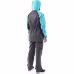 Костюм женский Dragonfly Active 2.0 Graphite - Blue 2023, мембрана DFTEX, черный/синий, размер M, 170 см
