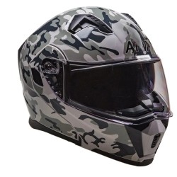 Мотошлем AiM JK906S, камуфляж, размер XL