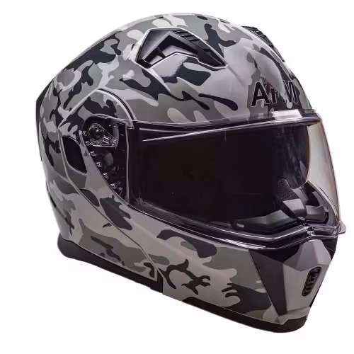Мотошлем AiM JK906S, камуфляж, размер XL