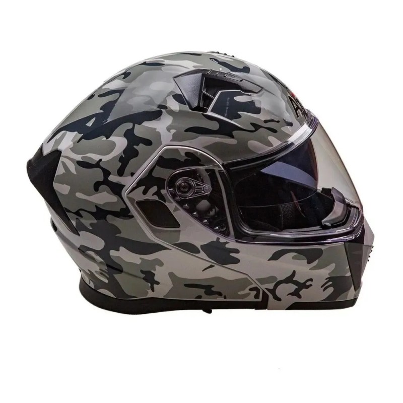 Мотошлем AiM JK906S, камуфляж, размер XL