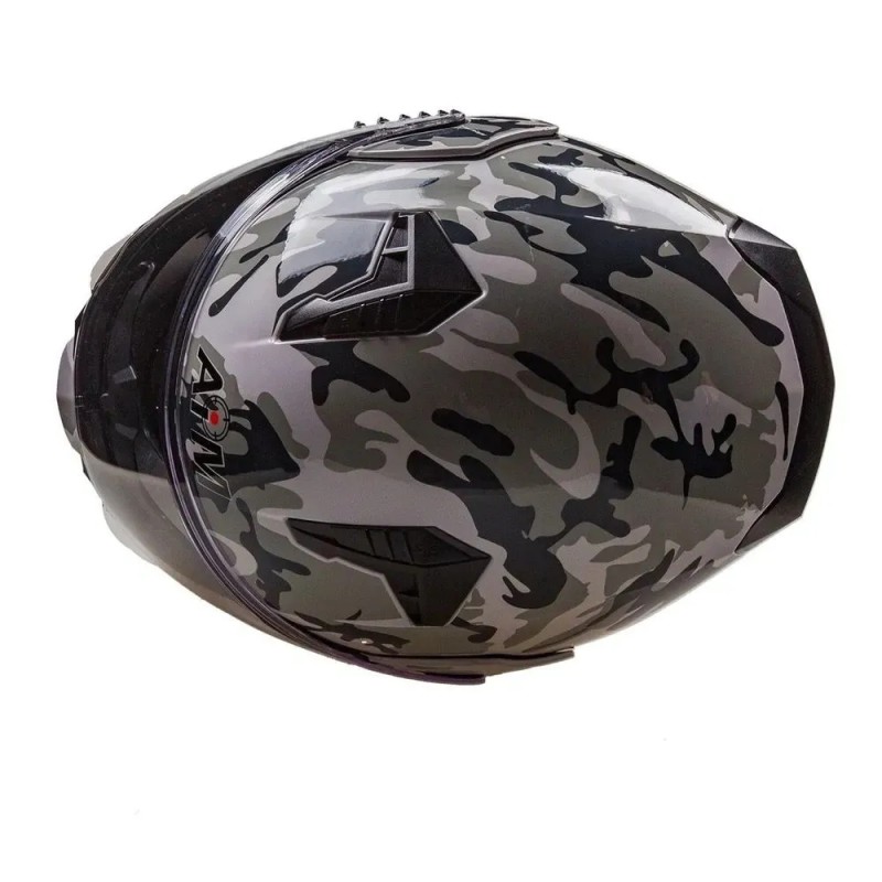 Мотошлем AiM JK906S, камуфляж, размер XL