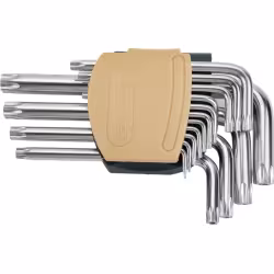 Набор ключей Torx Г-образных RockForce RF-5151LT, T6-T60, 15 предметов