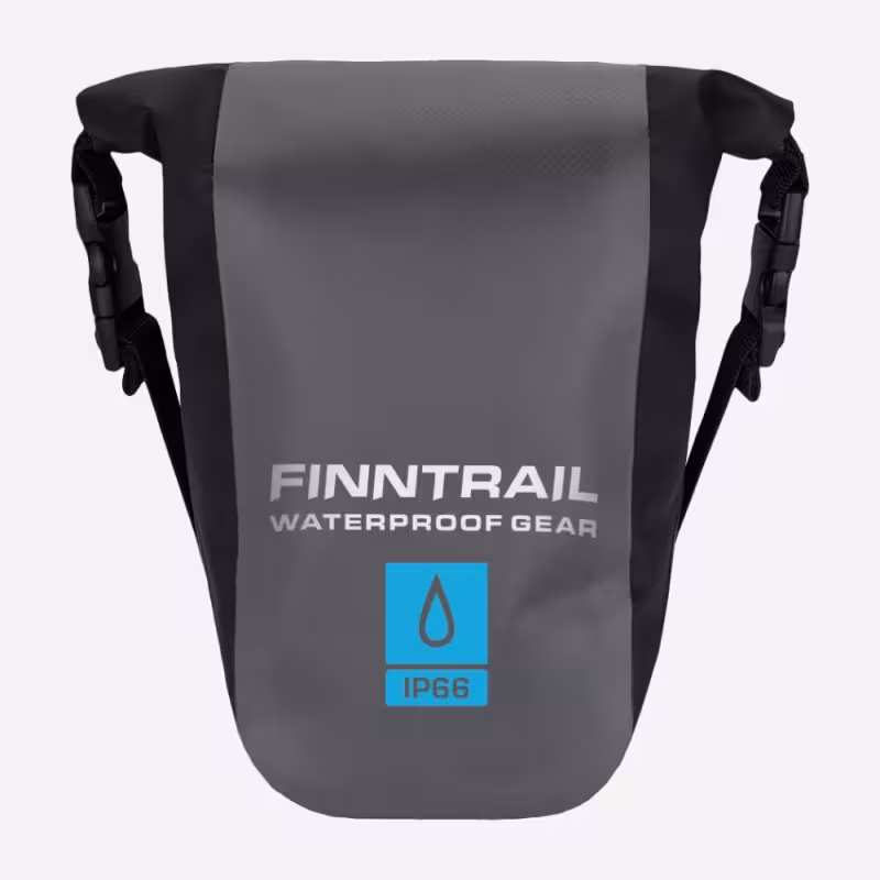 Гермосумка Finntrail Beltbag 1726 Grey, серый, 2 л