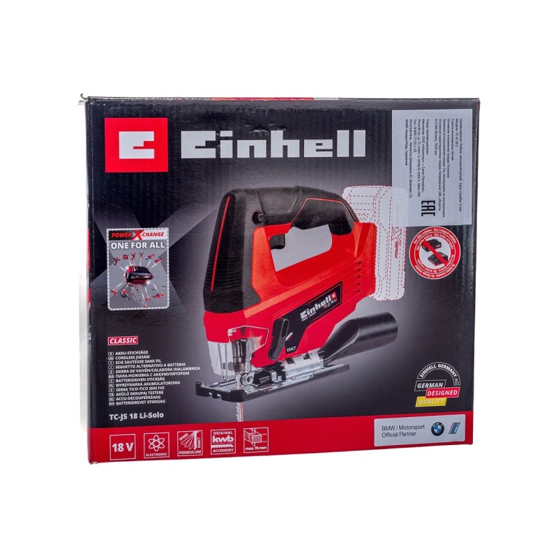 Лобзик аккумуляторный Einhell PXC TC-JS 18 Li