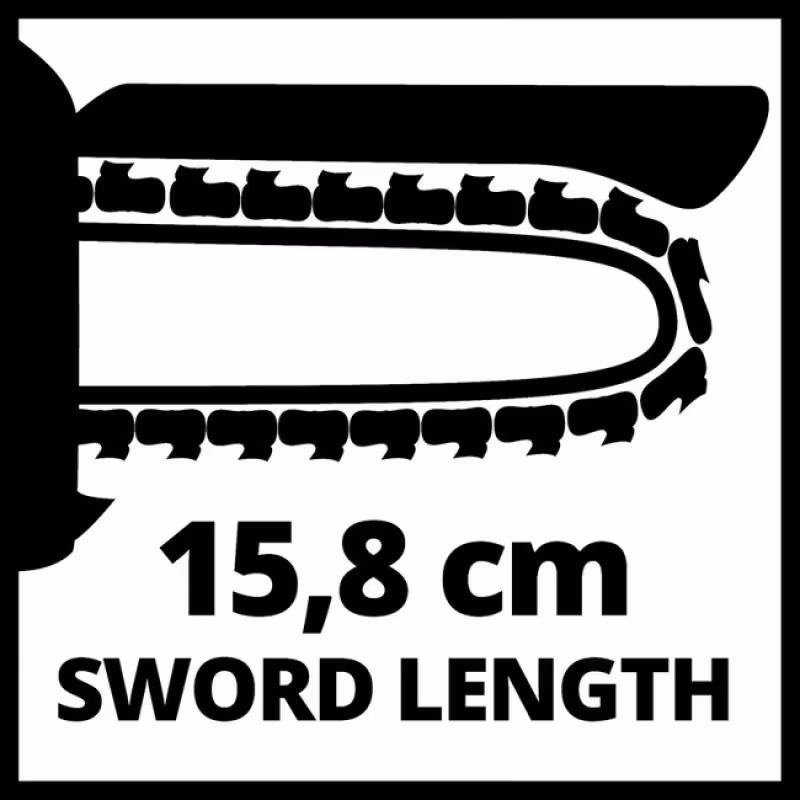 Электропила-сучкорез аккумуляторная Einhell GE-PS 18/15 LI BL-Solo