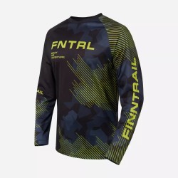 Джерси мужское Finntrail Gravity 6603 Graphite, ткань полиэстер/хлопок, черный, размер 54-56 (XL), 180-190 см