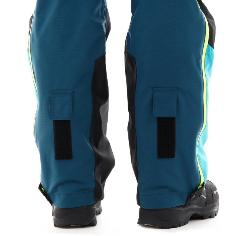 Комбинезон мужской Dragonfly Extreme 2.0 Blue/Yellow/Green, Dftex, голубой/желтый/зеленый, размер KL, 176 см