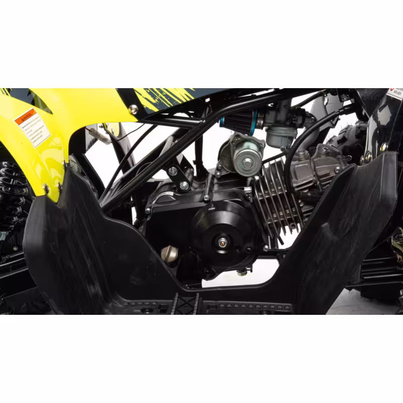 Комплект запчастей для сборки детского квадроцикла Motoland VOX 125 Raptor, черный/желтый