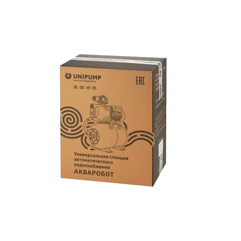 Комплект автоматики Unipump Акваробот Турбипресс 3.0 с гидроаккумулятором 24 л