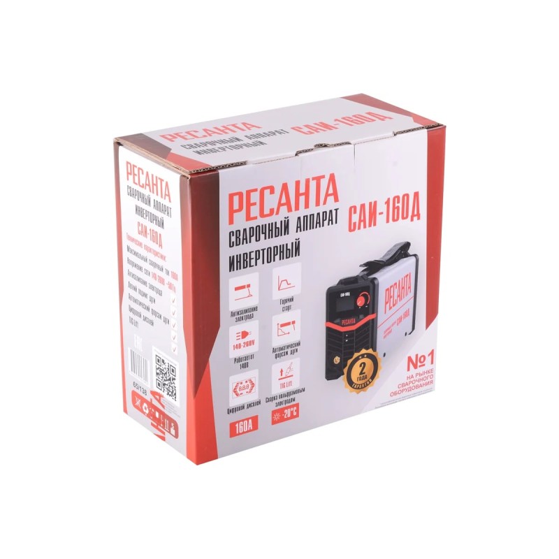 Сварочный инвертор Ресанта САИ-160Д