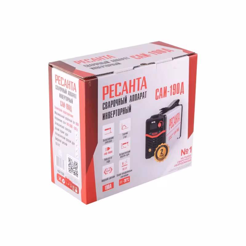 Сварочный инвертор Ресанта САИ-190Д