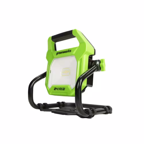 Прожектор светодиодный Greenworks G24WL, 2000 Лм, зеленый