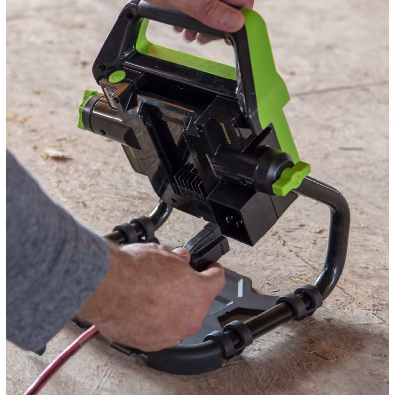 Прожектор светодиодный Greenworks G24WL, 2000 Лм, зеленый