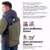 Куртка мужская Finntrail Nitro 1320 Khaki, ткань Софтшелл, хаки, размер 54-56 (XL), 180-190 см