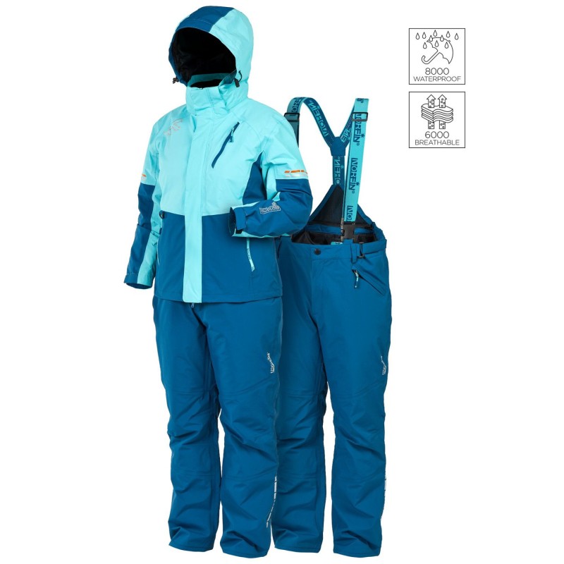 Костюм женский Norfin Bergen, Nortex Breathable, синий, размер M, 158 см