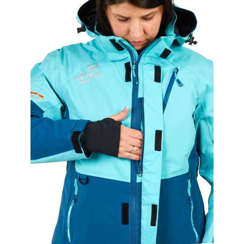 Костюм женский Norfin Bergen, Nortex Breathable, синий, размер M, 158 см