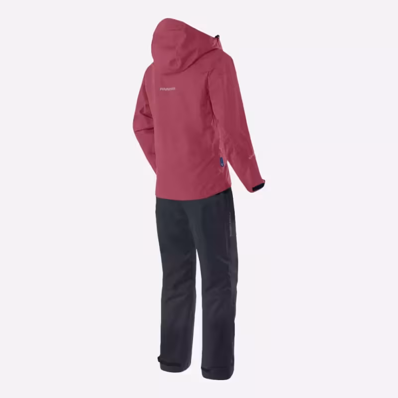 Костюм женский Finntrail Sierra 3450 Berry, мембрана Hard-Tex, розовый, размер 42-44 (XS), 155-165 см