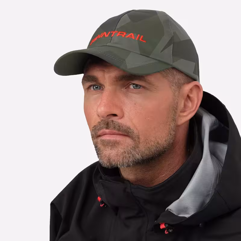Кепка-бейсболка Finntrail Waterproof Cap 9621 CamoShadowGreen, мембрана Hard-Tex, зеленый камуфляж, размер универсальный
