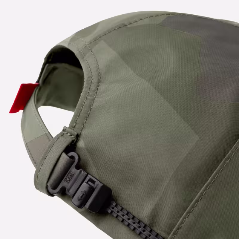 Кепка-бейсболка Finntrail Waterproof Cap 9621 CamoShadowGreen, мембрана Hard-Tex, зеленый камуфляж, размер универсальный
