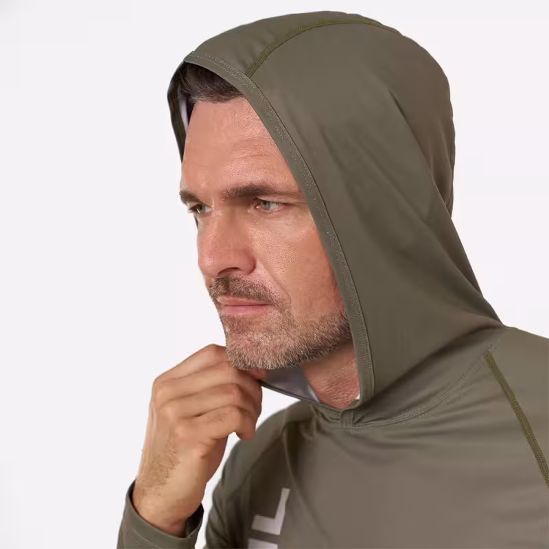 Лонгслив мужской Finntrail Wave Big Fish 6609 Khaki, полиэстер, хаки, размер 54-56 (XL), 180-190 см