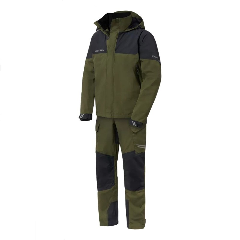 Костюм мужской Finntrail GT 3465 Khaki, мембрана Hard-Tex, хаки, размер 54-56 (XL), 180-190 см
