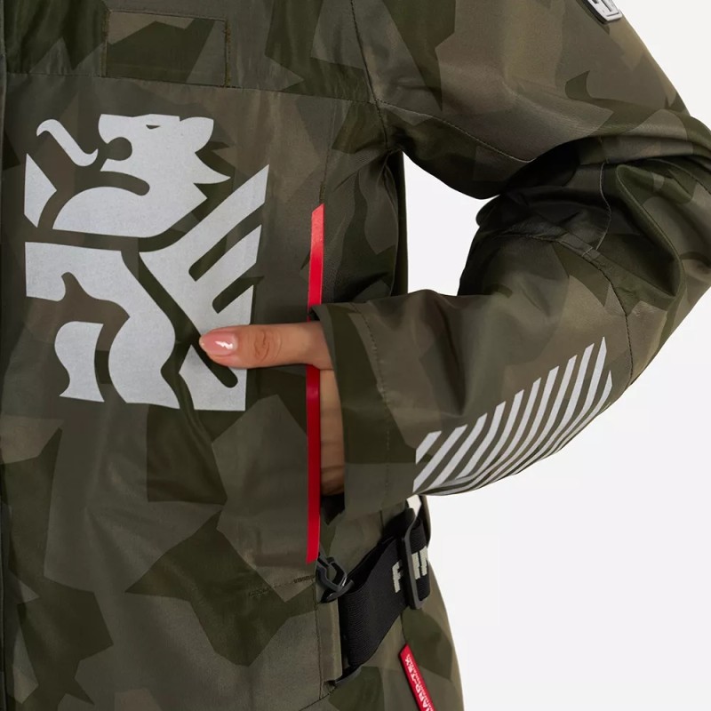 Куртка женская Finntrail Rachel 6455 CamoShadowGreen, мембрана Hard-tex, камуфляж, размер 44-46 (S), 160-170 см