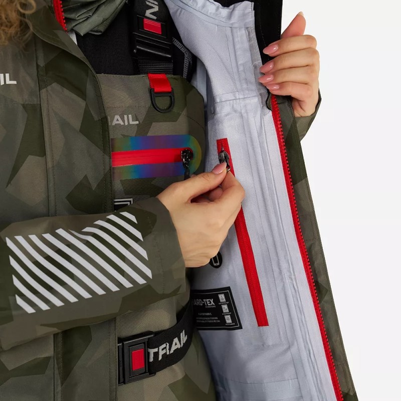 Куртка женская Finntrail Rachel 6455 CamoShadowGreen, мембрана Hard-tex, камуфляж, размер 44-46 (S), 160-170 см