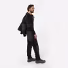 Брюки мужские Finntrail Tactic 4609 Graphite, ткань Софтшелл, черный, размер 62-64 (XXXL), 190-200 см