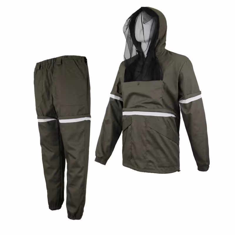 Костюм антимоскитный с ловушками Элементаль, ткань Twill,  хаки, размер 56-58, 170-176 см