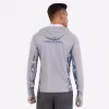 Лонгслив мужской Finntrail Wave Big Fish 6609 Grey, полиэстер, серый, размер 58-60 (XXL), 185-195 см