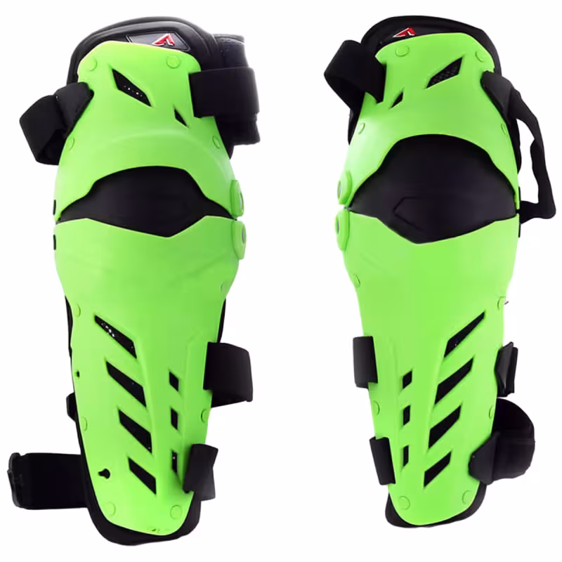 Наколенники Ataki SC-P212 HI-VIZ, зеленый/черный