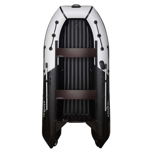 Надувная лодка ПВХ Адмирал 320 Classic, НДНД, белый/черный