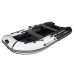 Надувная лодка ПВХ Адмирал 320 Classic, НДНД, белый/черный