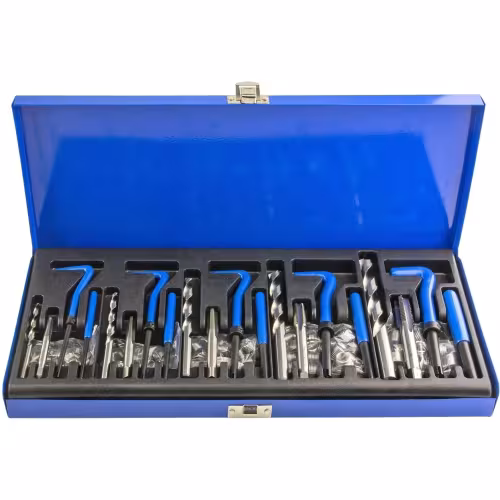 Набор для восстановления резьбы Zipmend ZS-G020131, M5-M12, 131 предмет