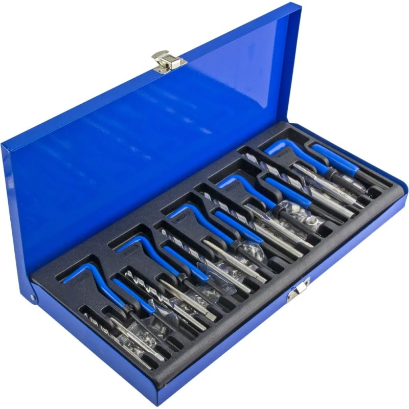 Набор для восстановления резьбы Zipmend ZS-G020131, M5-M12, 131 предмет