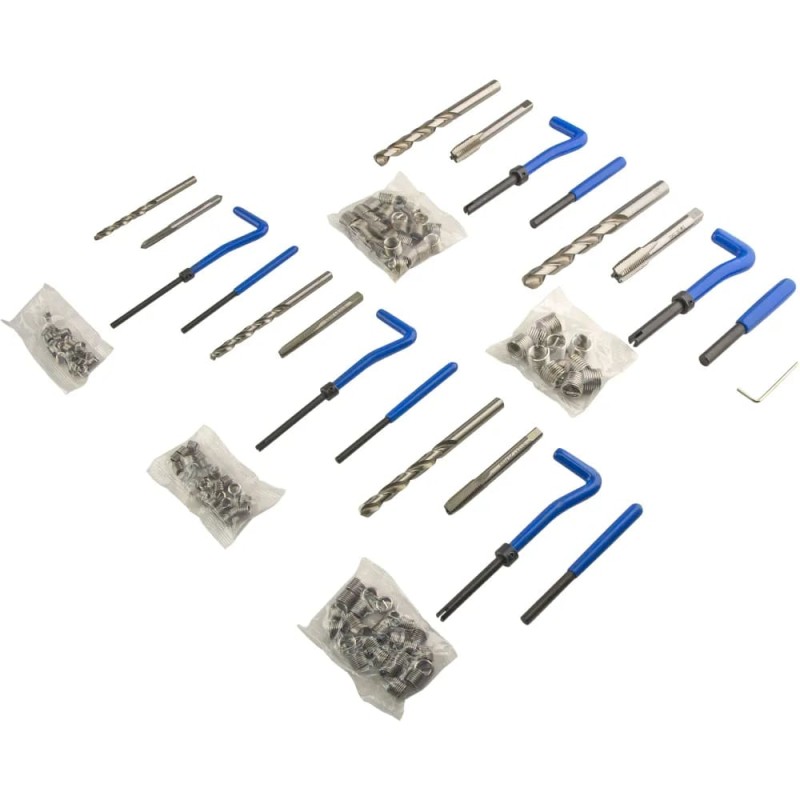 Набор для восстановления резьбы Zipmend ZS-G020131, M5-M12, 131 предмет