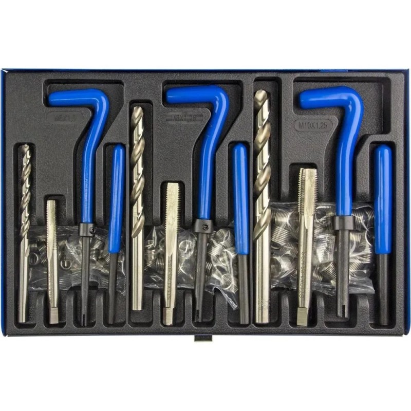 Набор для восстановления резьбы Zipmend ZS-G020088, M6-M10, 88 предметов