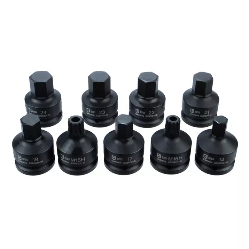 Набор ударных головок Garwin 626605-SET9, 9 предметов