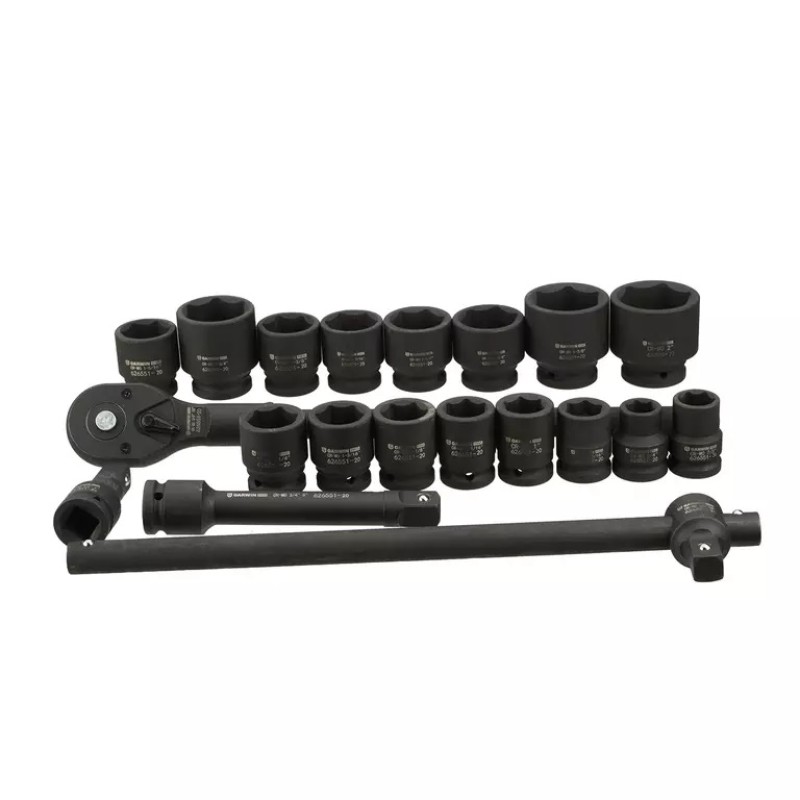 Набор ударных головок Garwin Pro 626551-20,  3/4