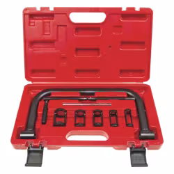 Рассухариватель клапанов струбцинного типа Эврика ER-02110, 10 предметов