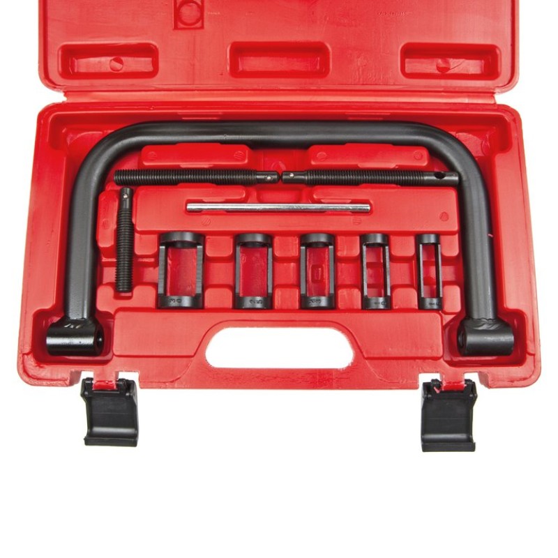 Рассухариватель клапанов струбцинного типа Эврика ER-02110, 10 предметов