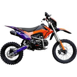 Питбайк BSE EX-125 Blue Orange Ant 14/12