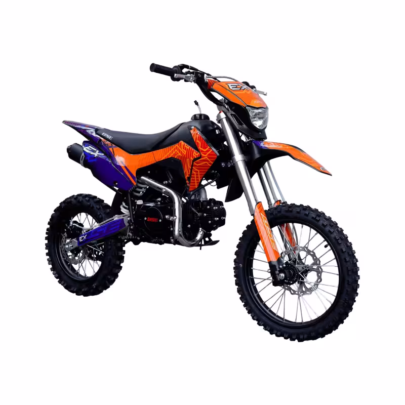 Питбайк BSE EX-125 Blue Orange Ant