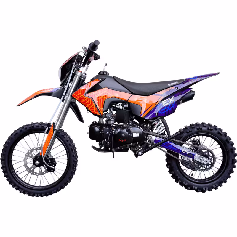 Питбайк BSE EX-125 Blue Orange Ant